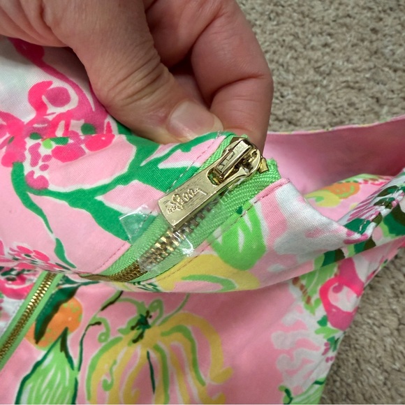 Lilly Pulitzer Mila stretch shift dress via amore spritzer 14 NWT - Picture 5 of 7